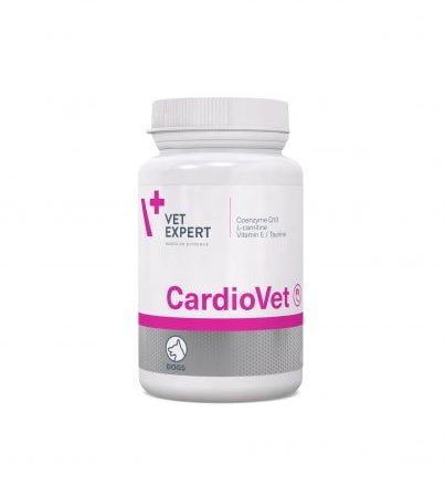 Vet Expert CardioVet - хранителна добавка за подпомагане нормалните функции на сърдечния мускул 90 таблетки