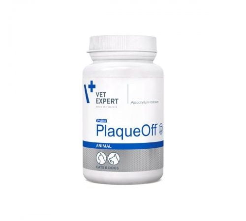 Vet Expert PlaqueOff® Animal - елиминира лошия дъх, забавя натрупването на зъбен камък и плака, патентована формула