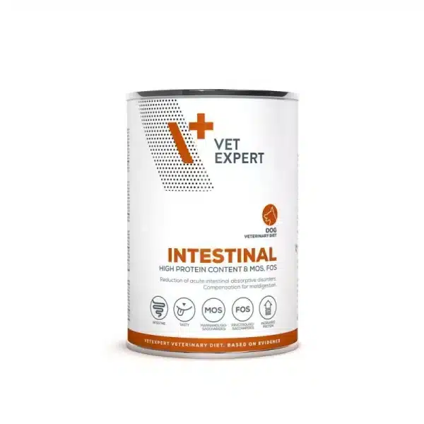 Vet Expert Intestinal Dog can - за кучета с лошо храносмилане и хроничен панкреатит