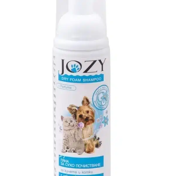 Jozy - Пяна за сухо почистване на кучета и котки, 100мл.