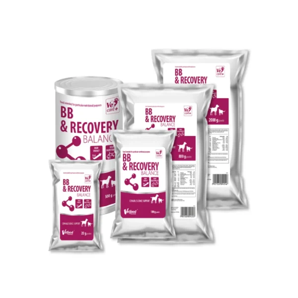 Vetfood BB & Recovery Balance - хрaнителна добавка за животни в процес на възстановяване