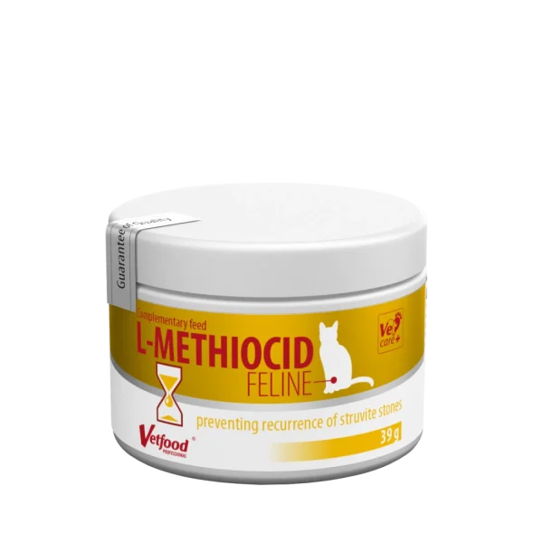 Vetfood L-Methiocid feline 39 гр. - за профилактика и лечение при заболявания на пикочните пътища при котки