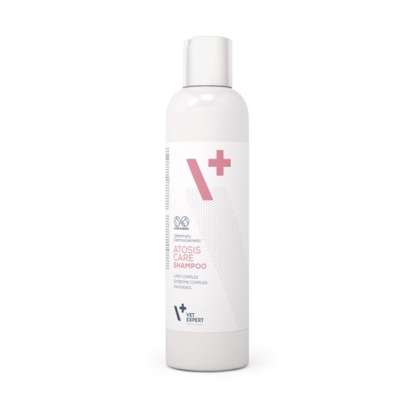 Vet Expert Atosis Care Shampoo 250ml - шампоан за кучета и котки с атопична кожа